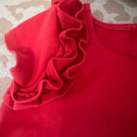 Janie & Jack Cherry Red Outfit 18-24M - Picture 5 of 9